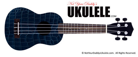 Buy Ukulele Skinshop Alligator Blue 