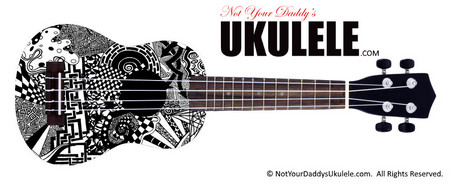 Buy Ukulele Abstractpatterns Angry 