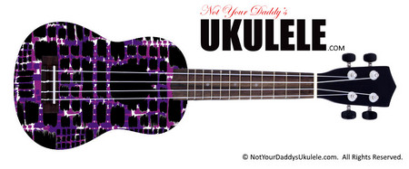Buy Ukulele Abstractpatterns Purple 