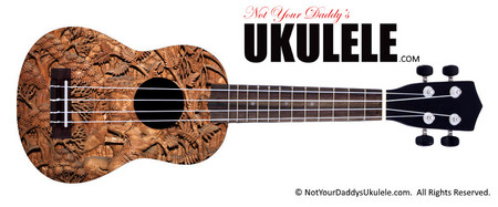 Buy Ukulele Ancient Carving 