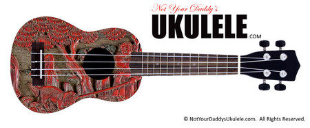 Buy Ukulele Ancient Red 