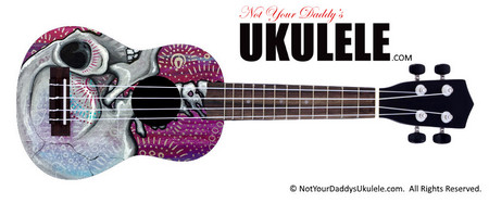 Buy Ukulele Awesome Skull 