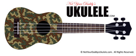 Buy Ukulele Camo Green 10 