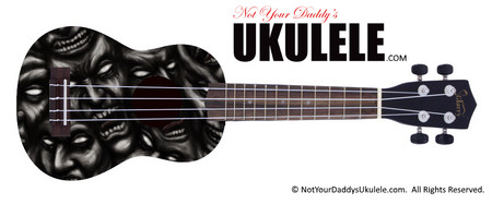 Buy Dark Many Faces Ukulele 
