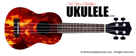 Buy Ukulele Evil Hell Sunset 