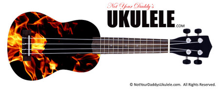 Buy Ukulele Fire Flame 
