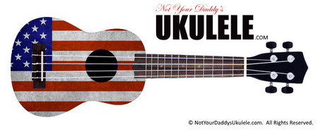 Buy Ukulele Flag American Grunge2 
