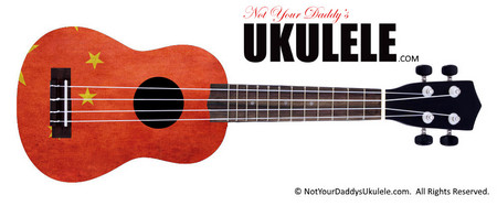 Buy Ukulele Flag Chinagrunge 