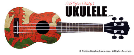 Buy Ukulele Flag Dragon 