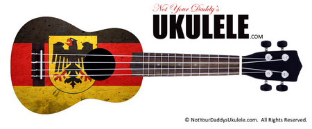 Buy Ukulele Flag Germany Grunge 