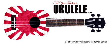 Buy Ukulele Flag Japanese Grunge 