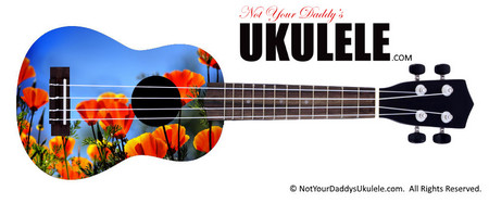 Buy Ukulele Flowers Poppy 