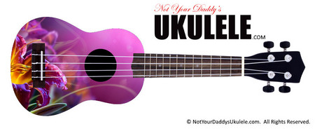 Buy Ukulele Flowers Violet 