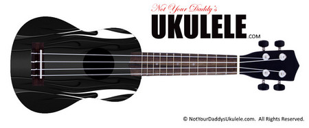 Buy Ukulele Hotrod Black Right 