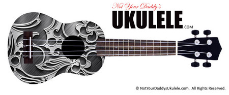 Buy Ukulele Metalshop Ornate 3d 