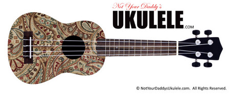 Buy Ukulele Paisley Tan 