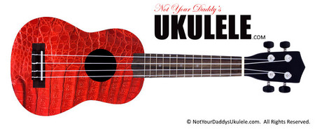Buy Ukulele Skinshop Alligator Red 