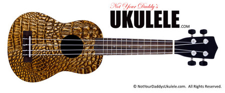 Buy Ukulele Skinshop Alligator Tan 