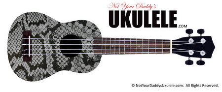Buy Ukulele Skinshop Snake Gray 