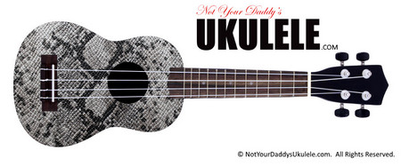 Buy Ukulele Skinshop Snake Grey 
