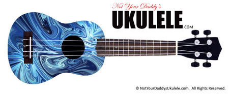 Buy Ukulele Swirl Blue 